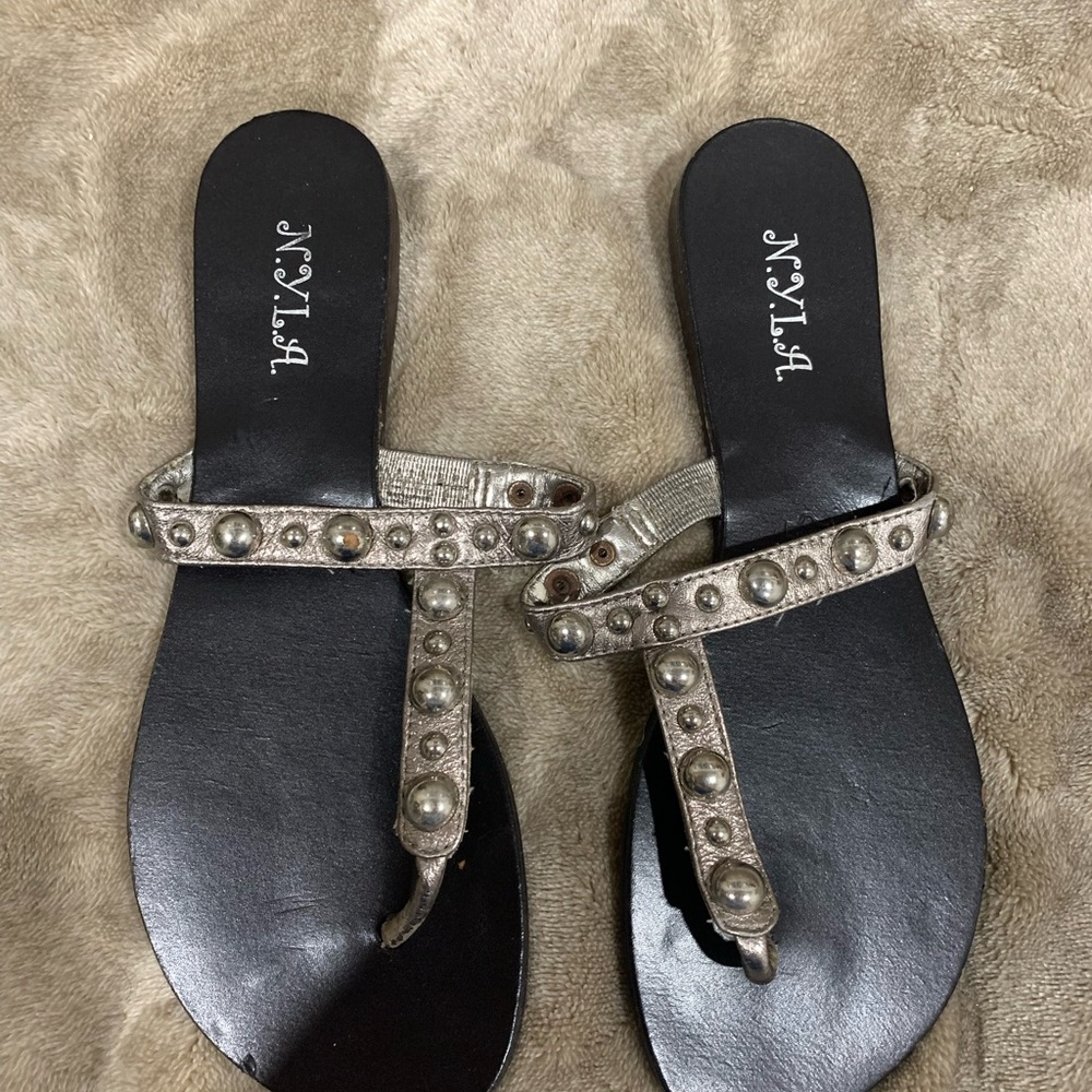 Stylish Silver Women's Sandals